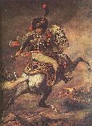 Theodore Gericault, Charging Chasseur by Theodore Gericault